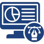 picture of graphics on a monitor